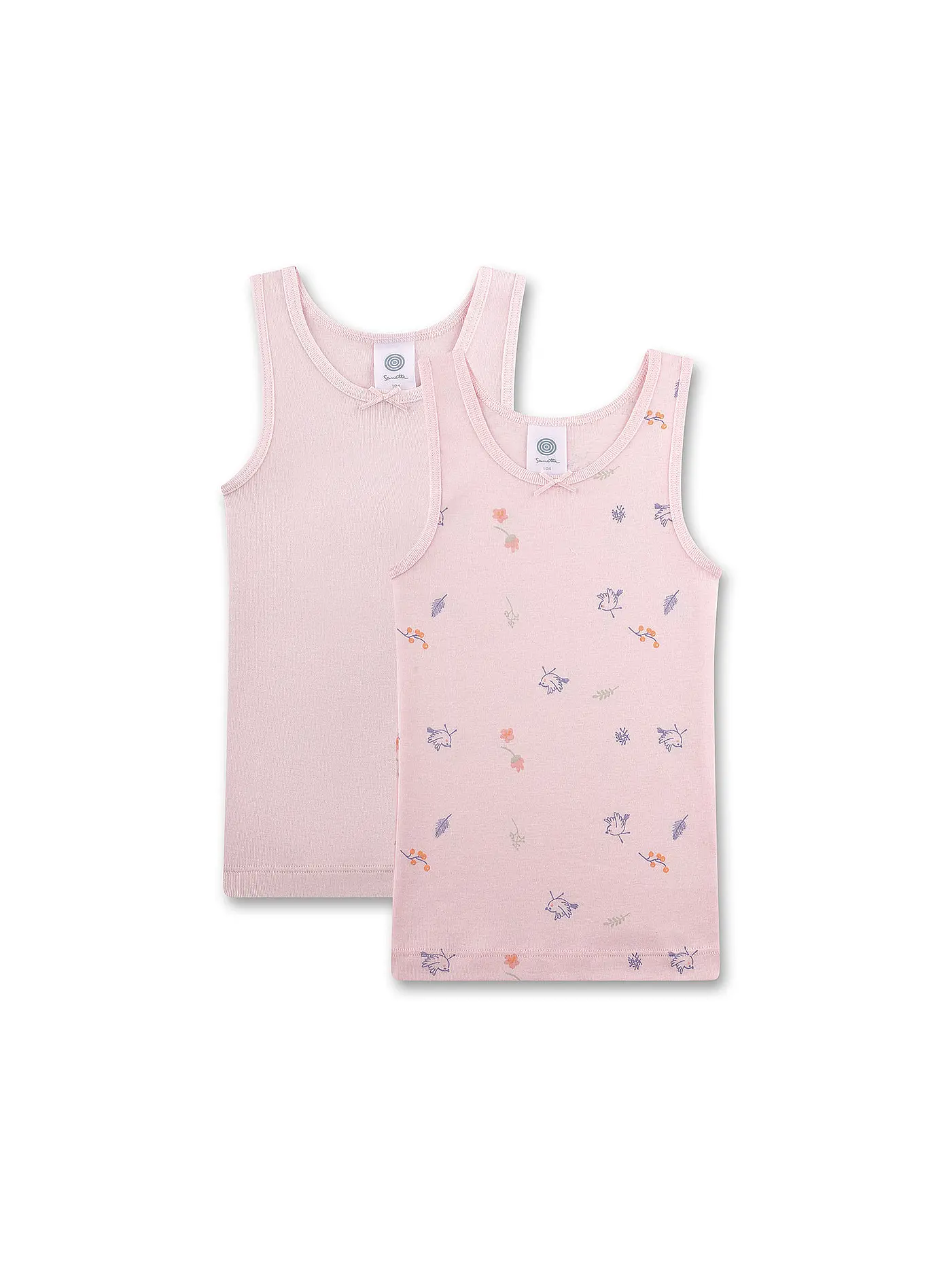 SANETTA | Mädchen Top 2er Pkg. rose | 